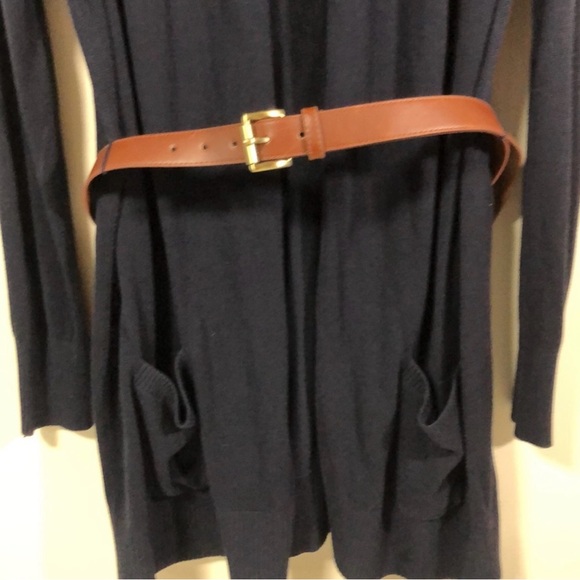 Michael Kors Belted Cardigan Medium - Picture 2 of 9
